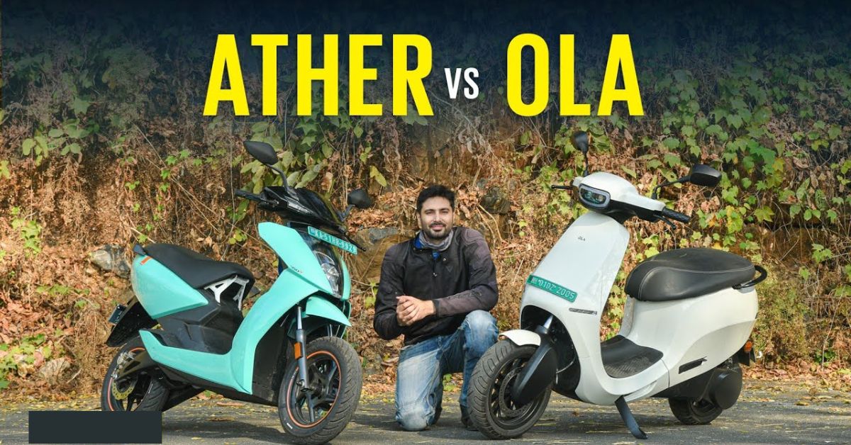 Ola S1 Pro vs Ather 450X
