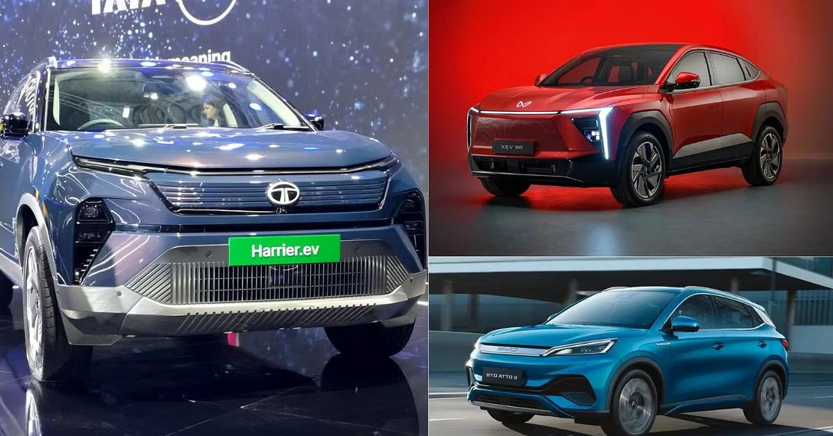 Tata Harrier EV vs Mahindra XEV 9e vs BYD Atto 3