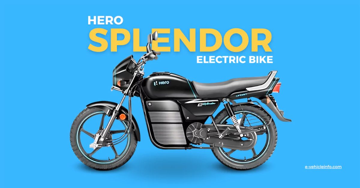 Hero Splendor Electric
